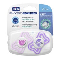 Chupete Physio Light Silicona Rosa 2-6 Meses  2ud.-200265 Chupete Physio Light Silicona Rosa 2-6 Meses  2ud.-200265 2